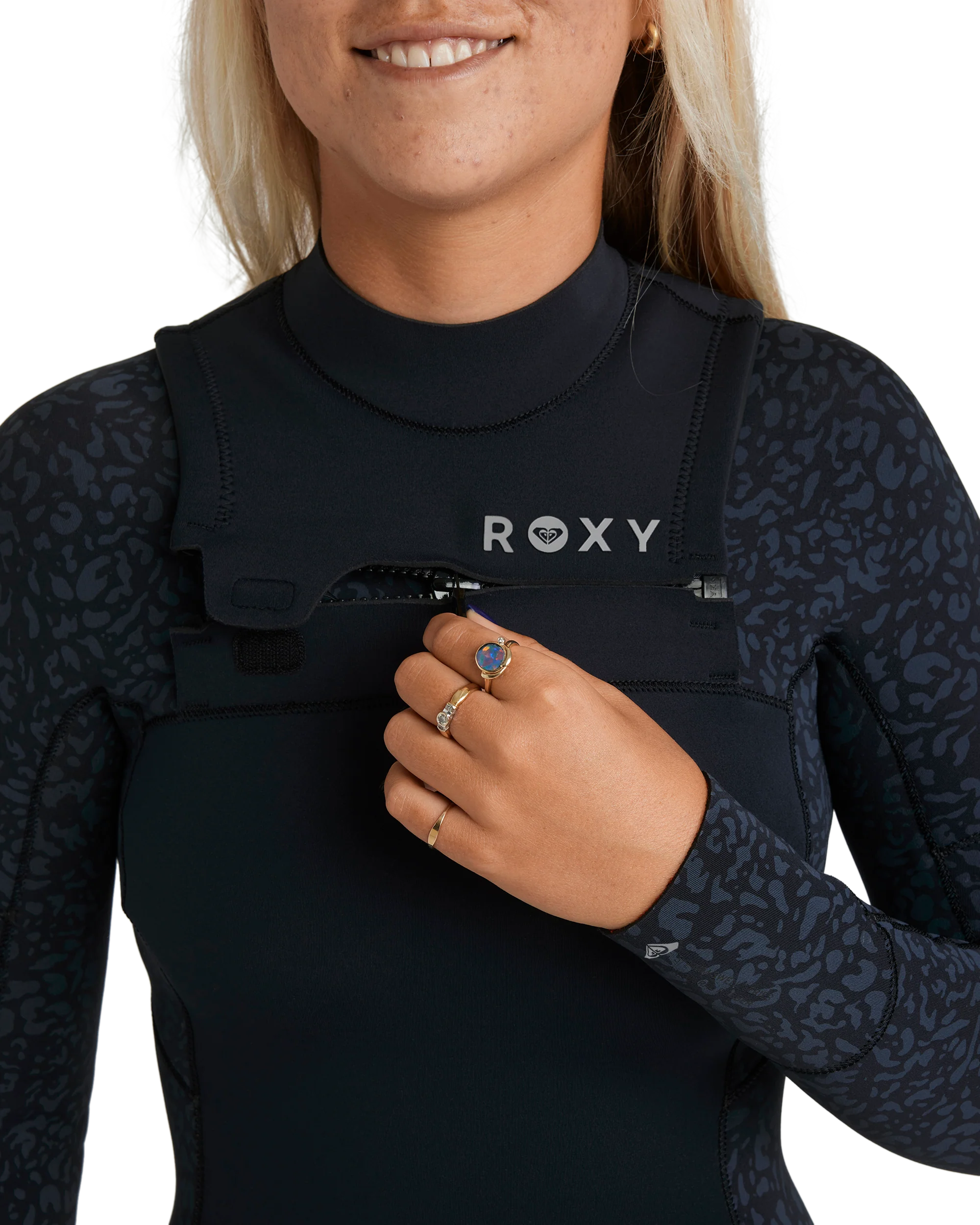 3/2mm Swell Natural Front Zip Wetsuit - Image 6