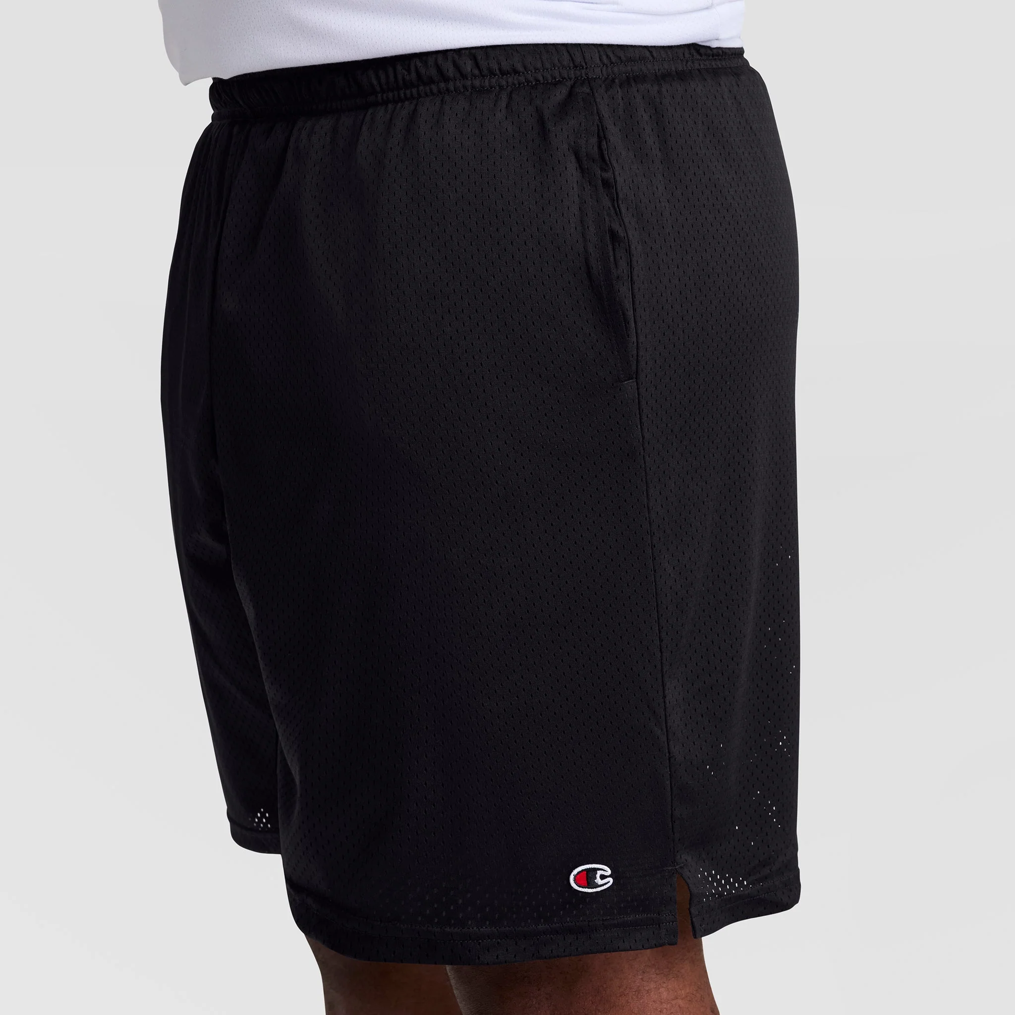 9" Classic Mesh Shorts, C Logo - Big & Tall - Image 4