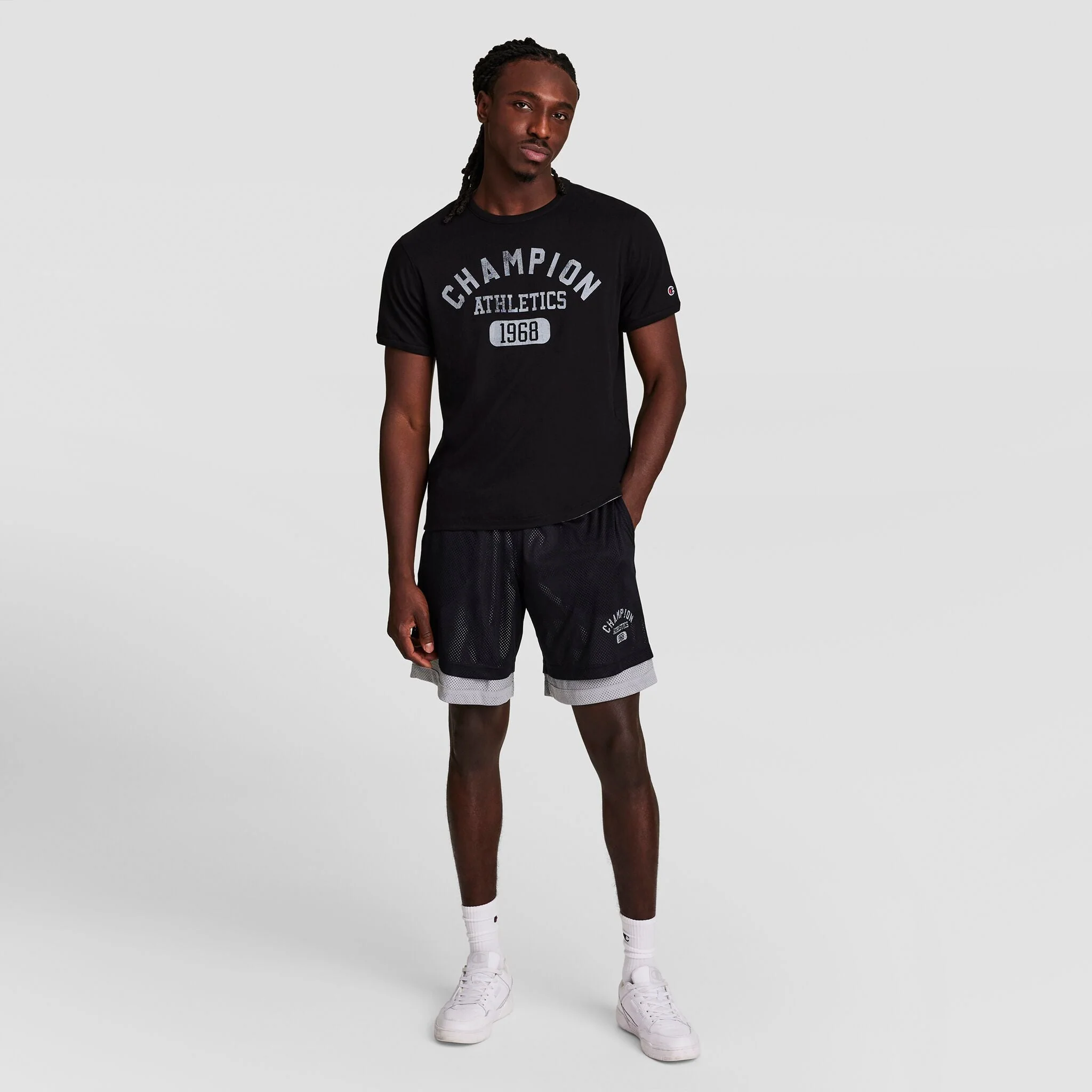9" Gridiron Double Layer Short, C Logo - Image 6