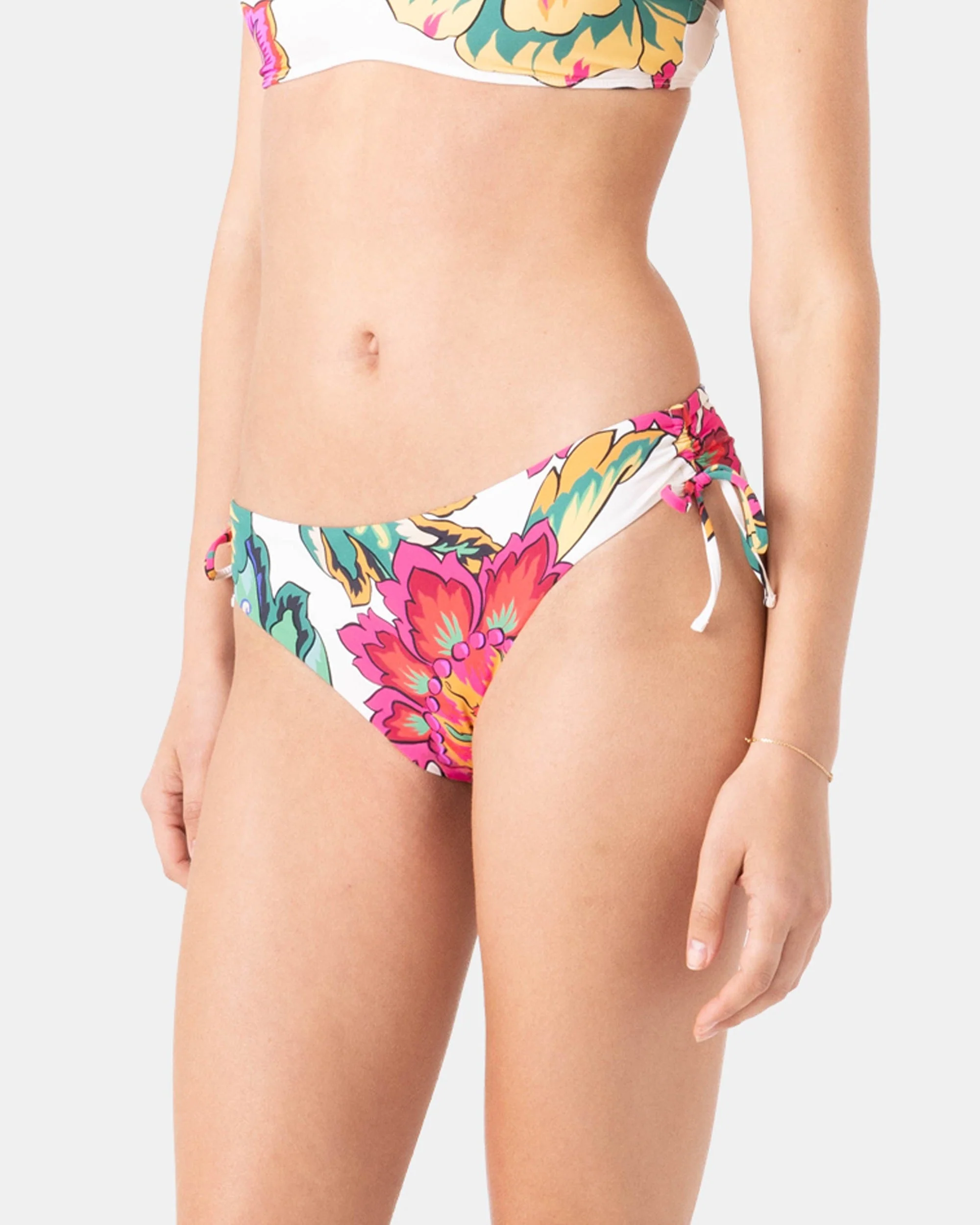 Beach Blossom Lace Side Full Bikini Bottom - Image 3