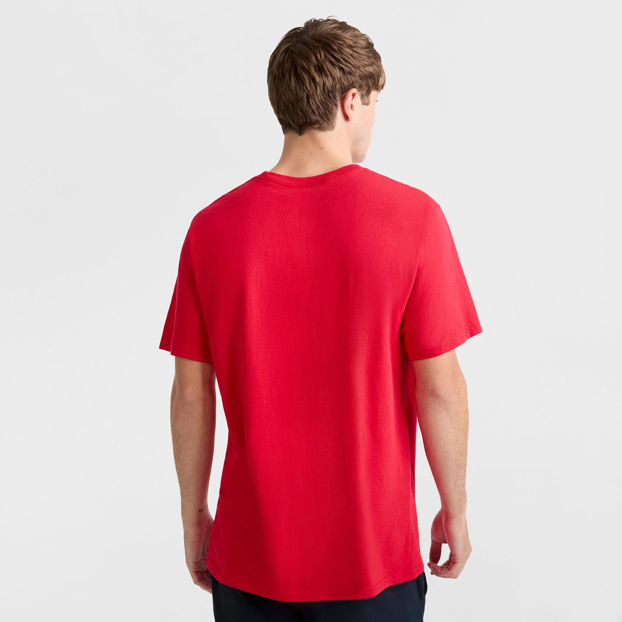 Classic Graphic T-Shirt, Script Logo - Image 2