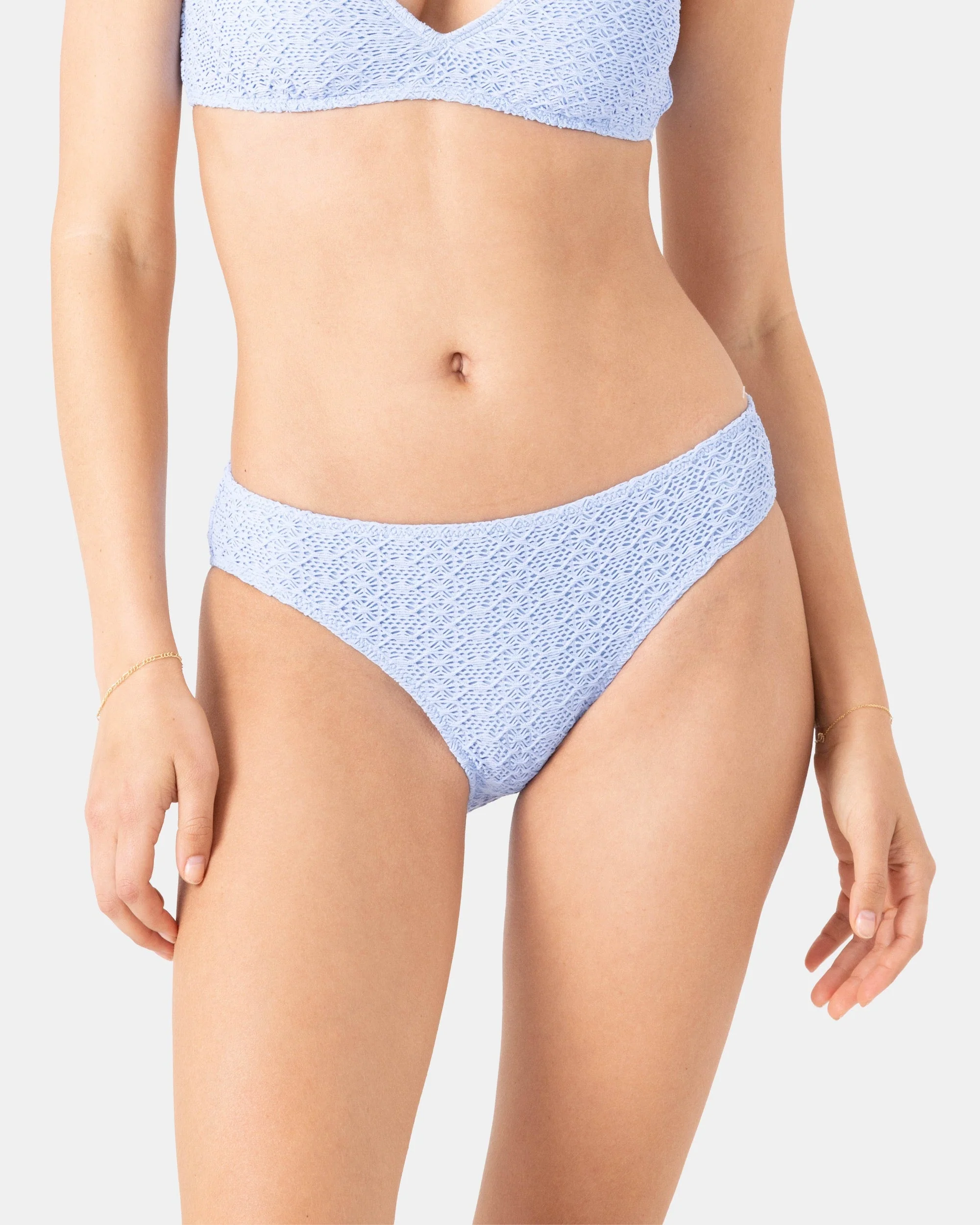 Crochet Hipster Full Bikini Bottom - Image 5