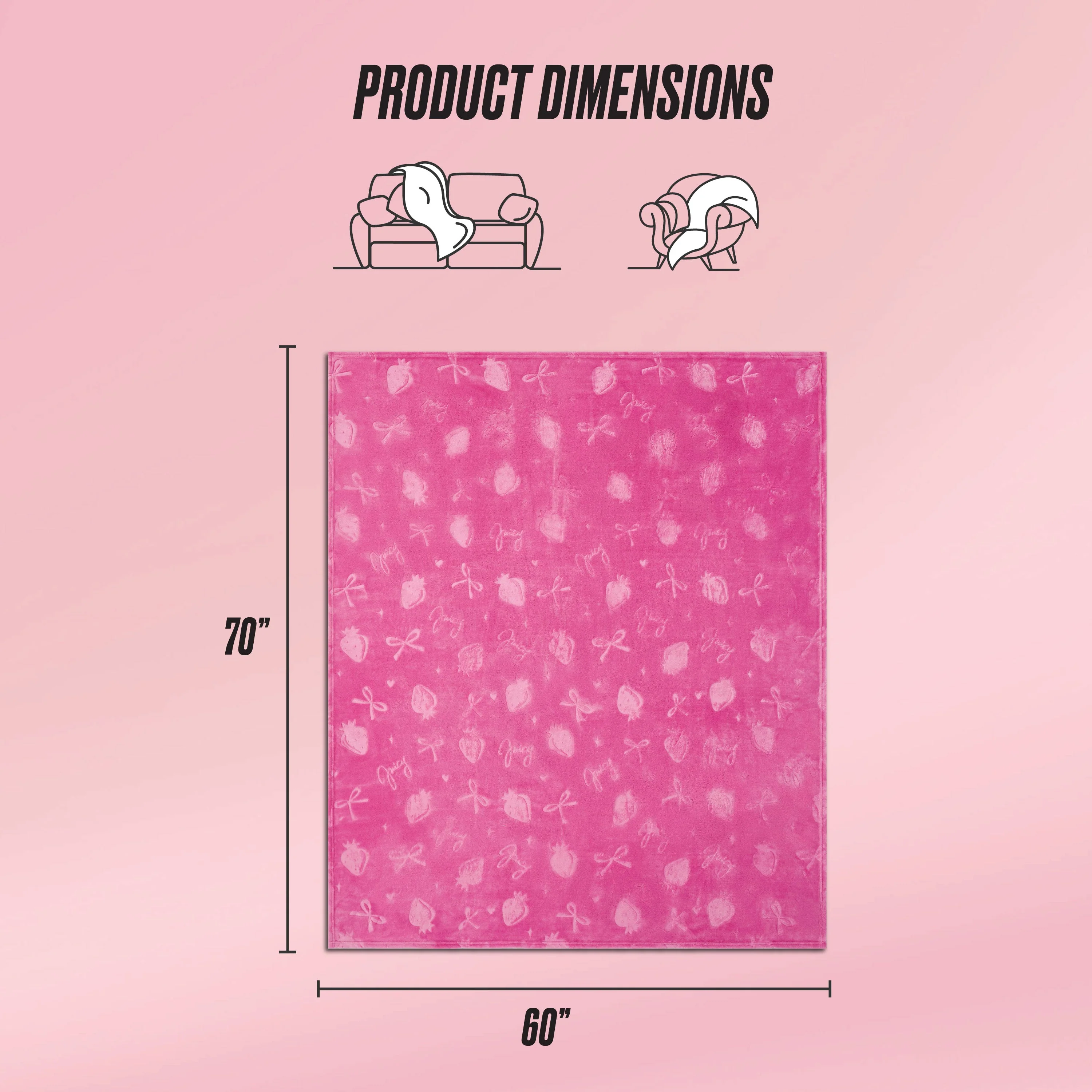 Embossed Plush Oversized Throw Blanket - Image 2