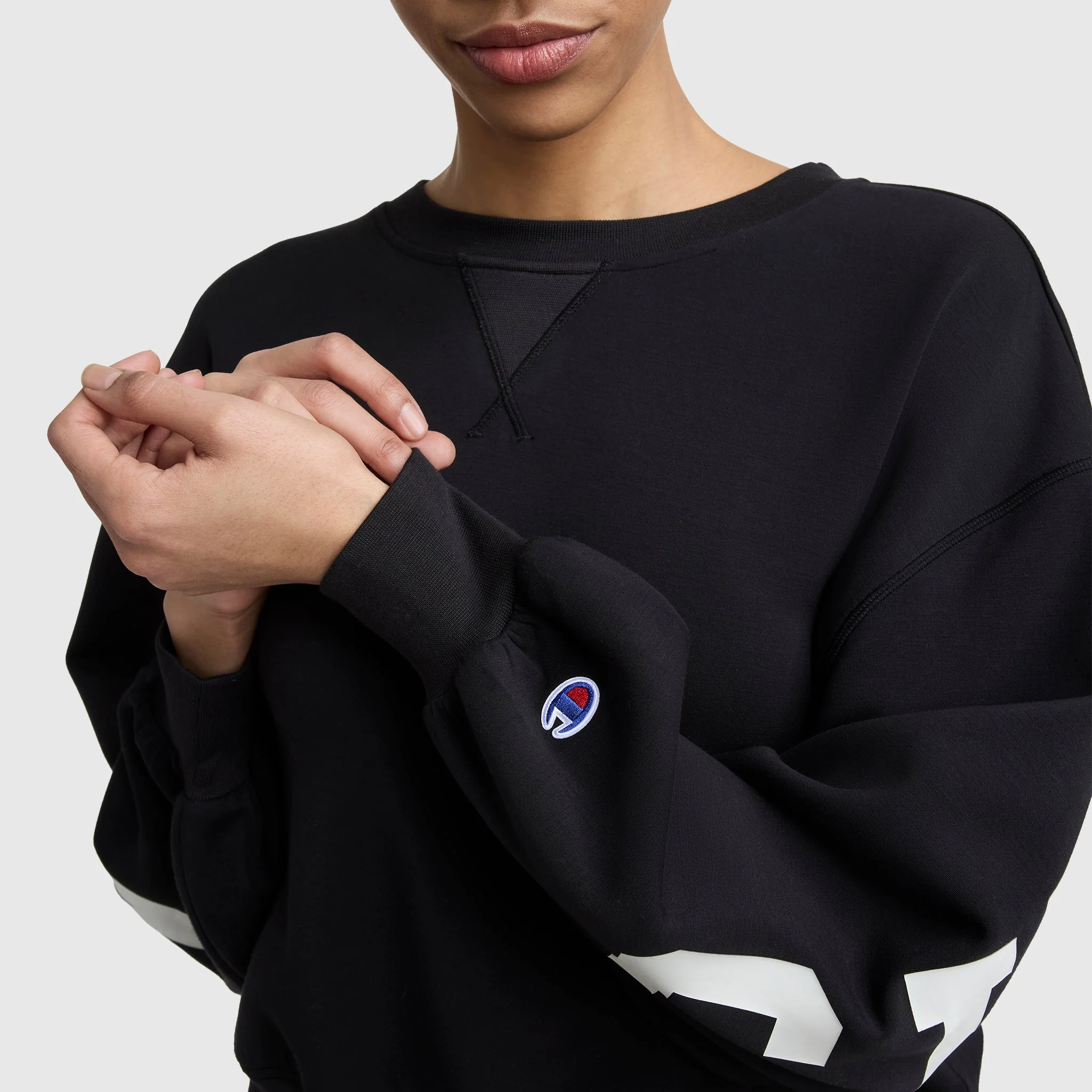 Endzone Loose Fit Crewneck, C Logo - Image 4