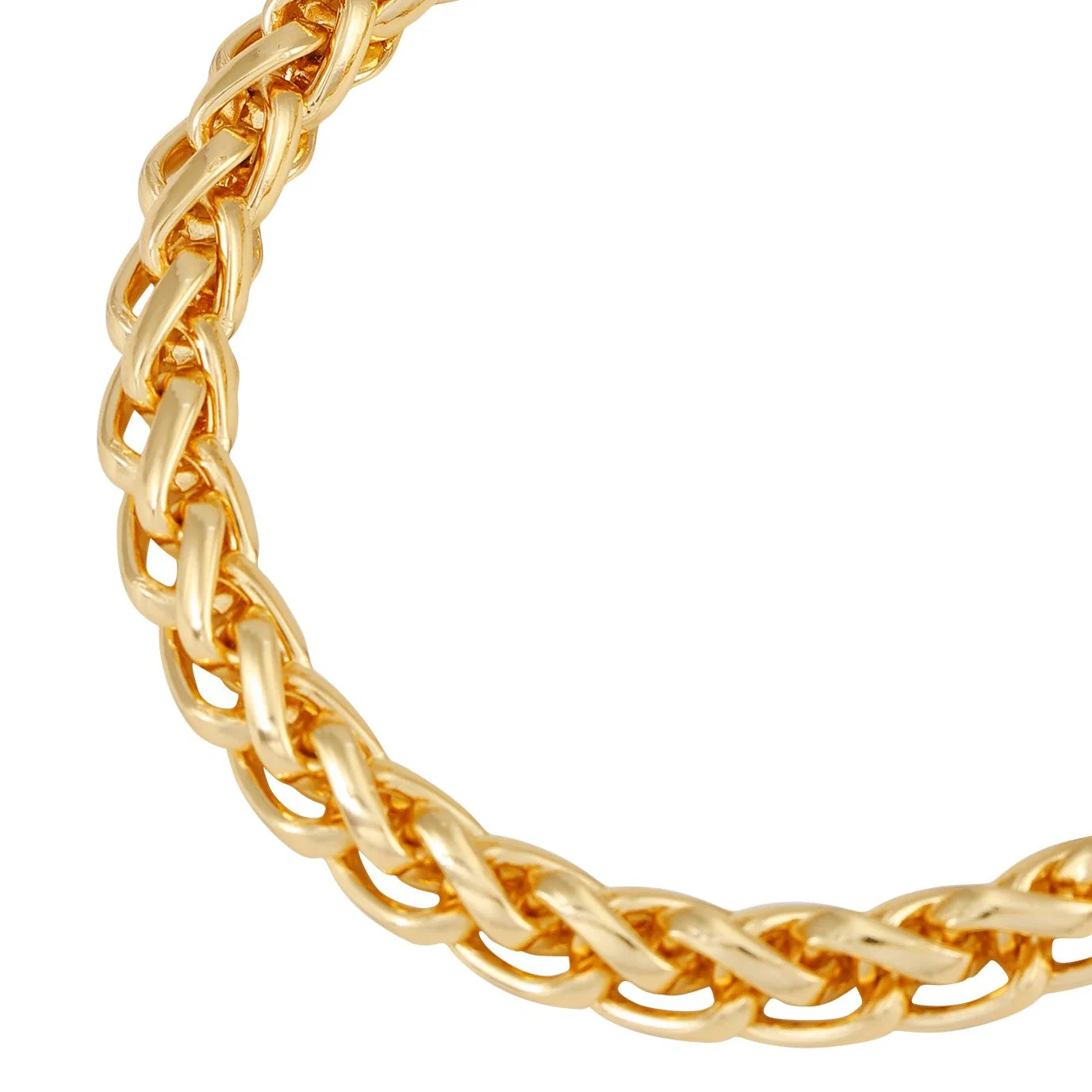Goldtone Chain Bracelet - Image 2