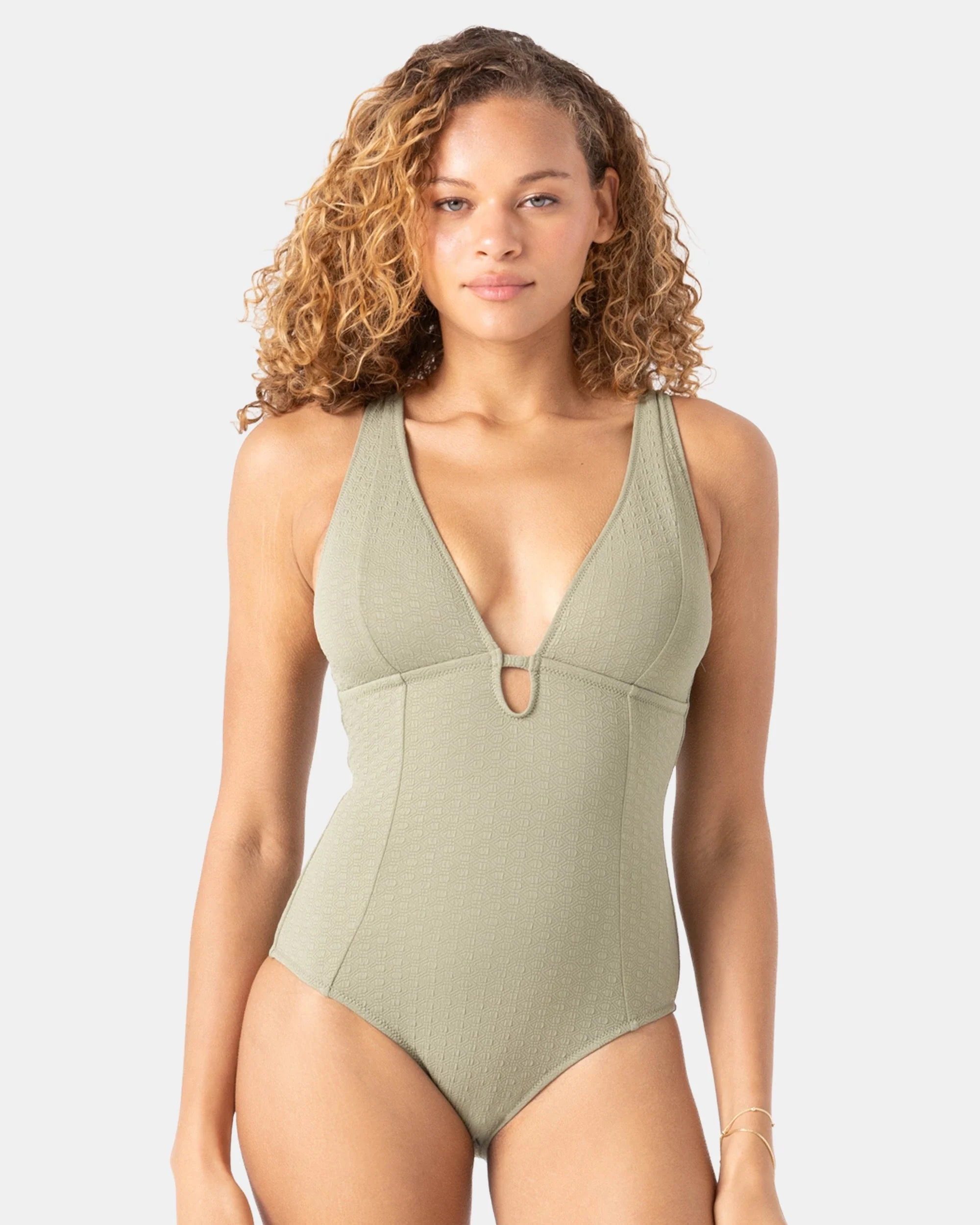 Haleiwa Plunge One Piece Swimsuit - Image 5