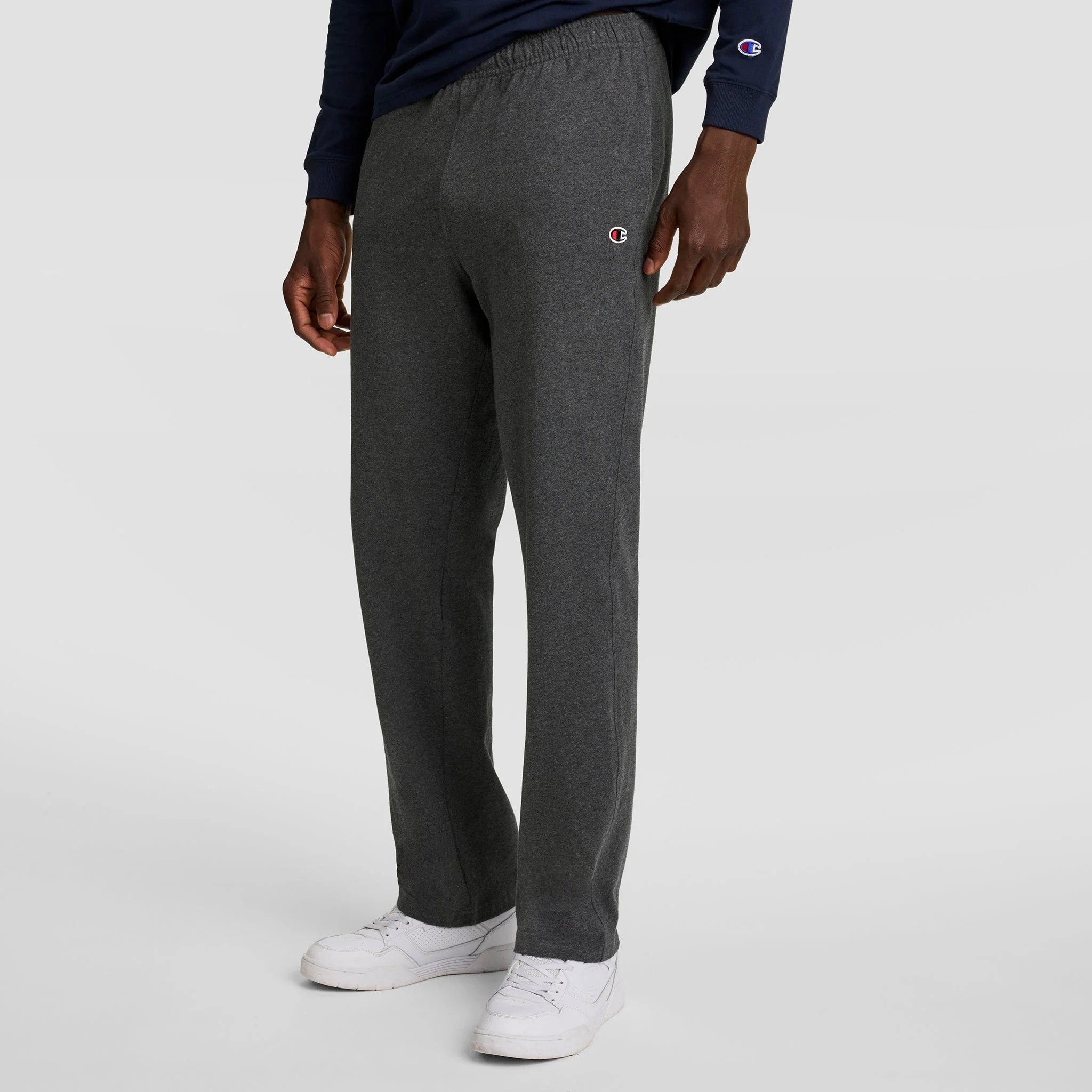 Lightweight Lounge Pants, Open Hem, C Logo - Image 5