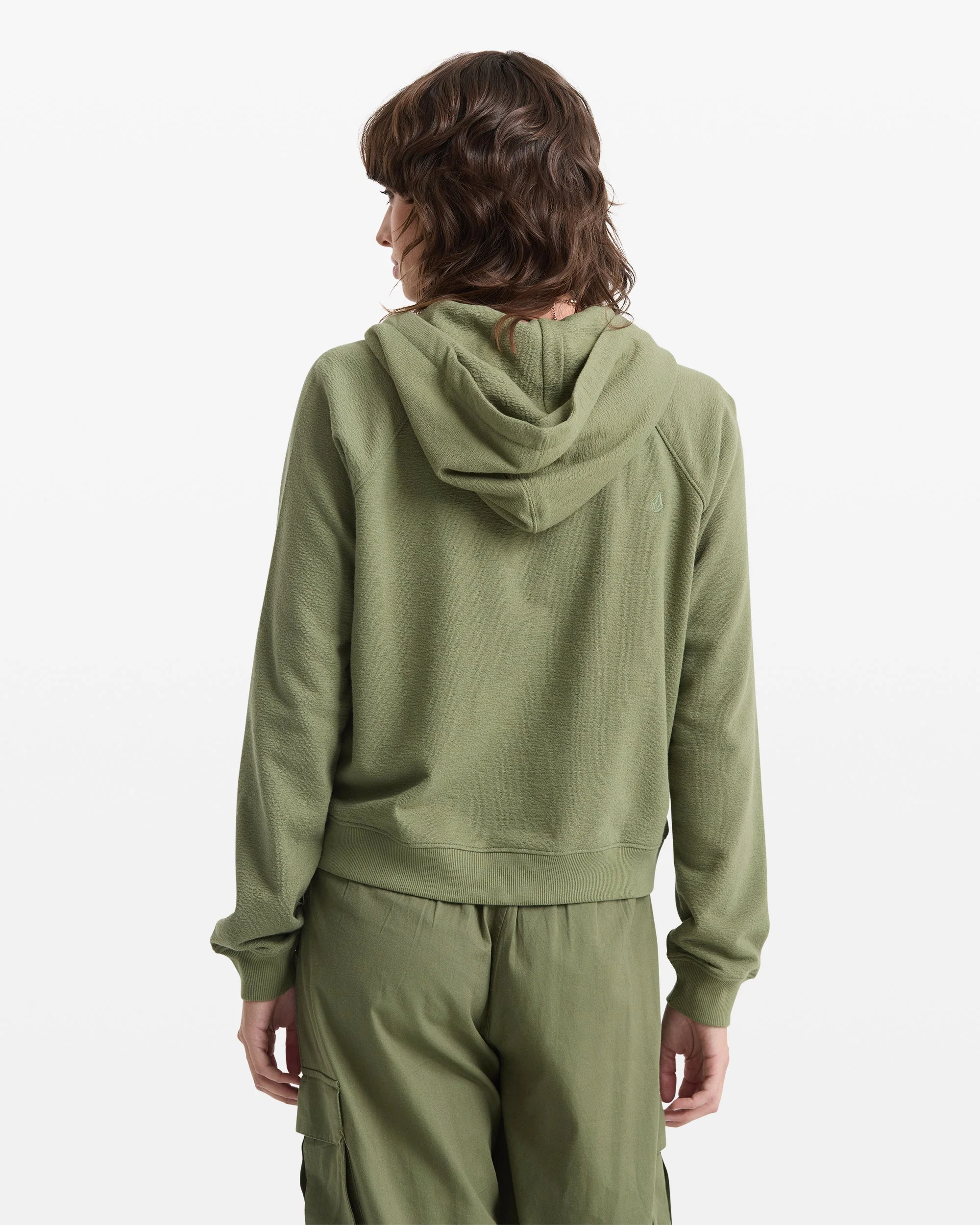 Women's Lived In Fleece Zip Hoodie - Image 3