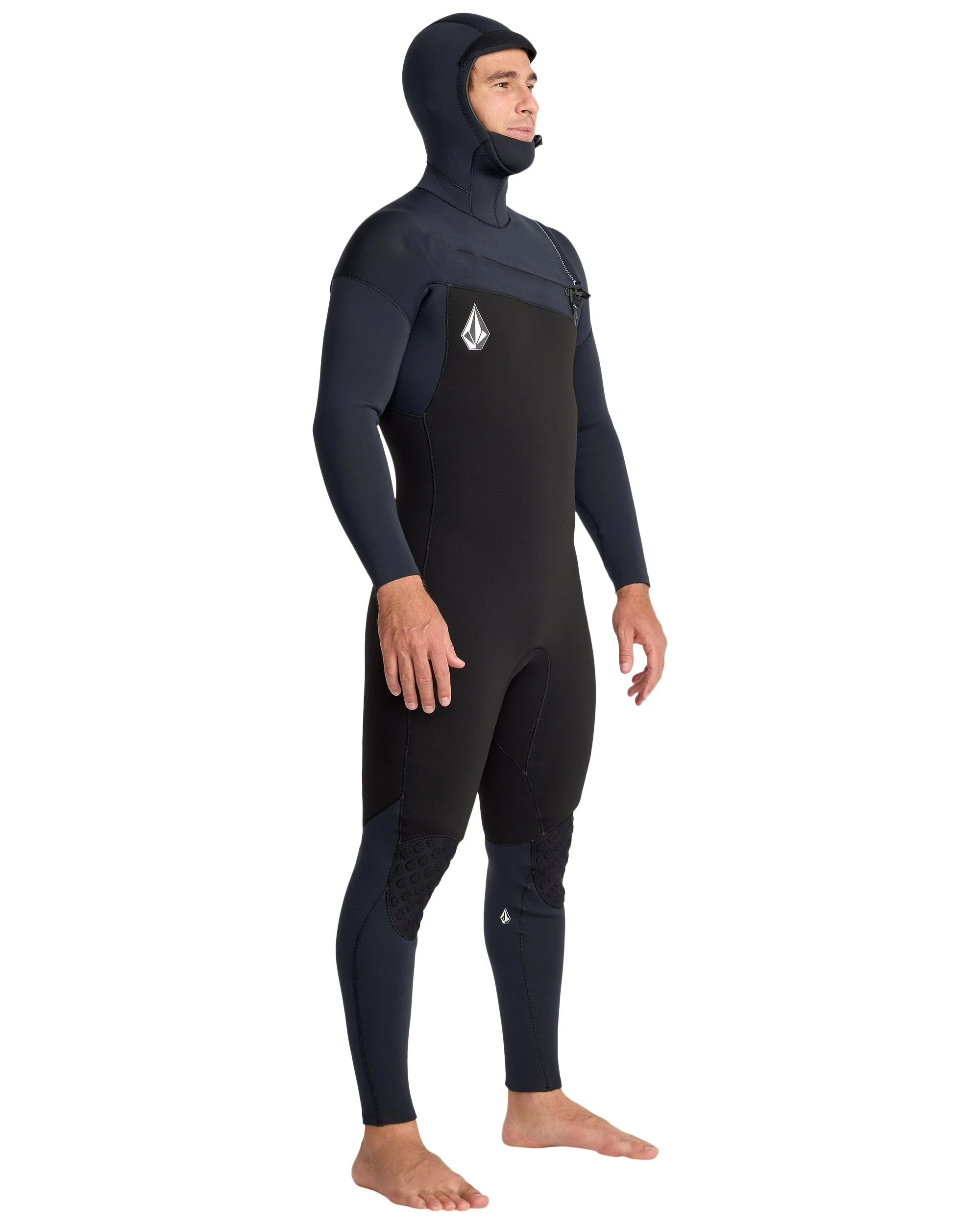 Men's 5/4/3MM Modulator Hooded Chest Zip Full Wetsuit - Image 5