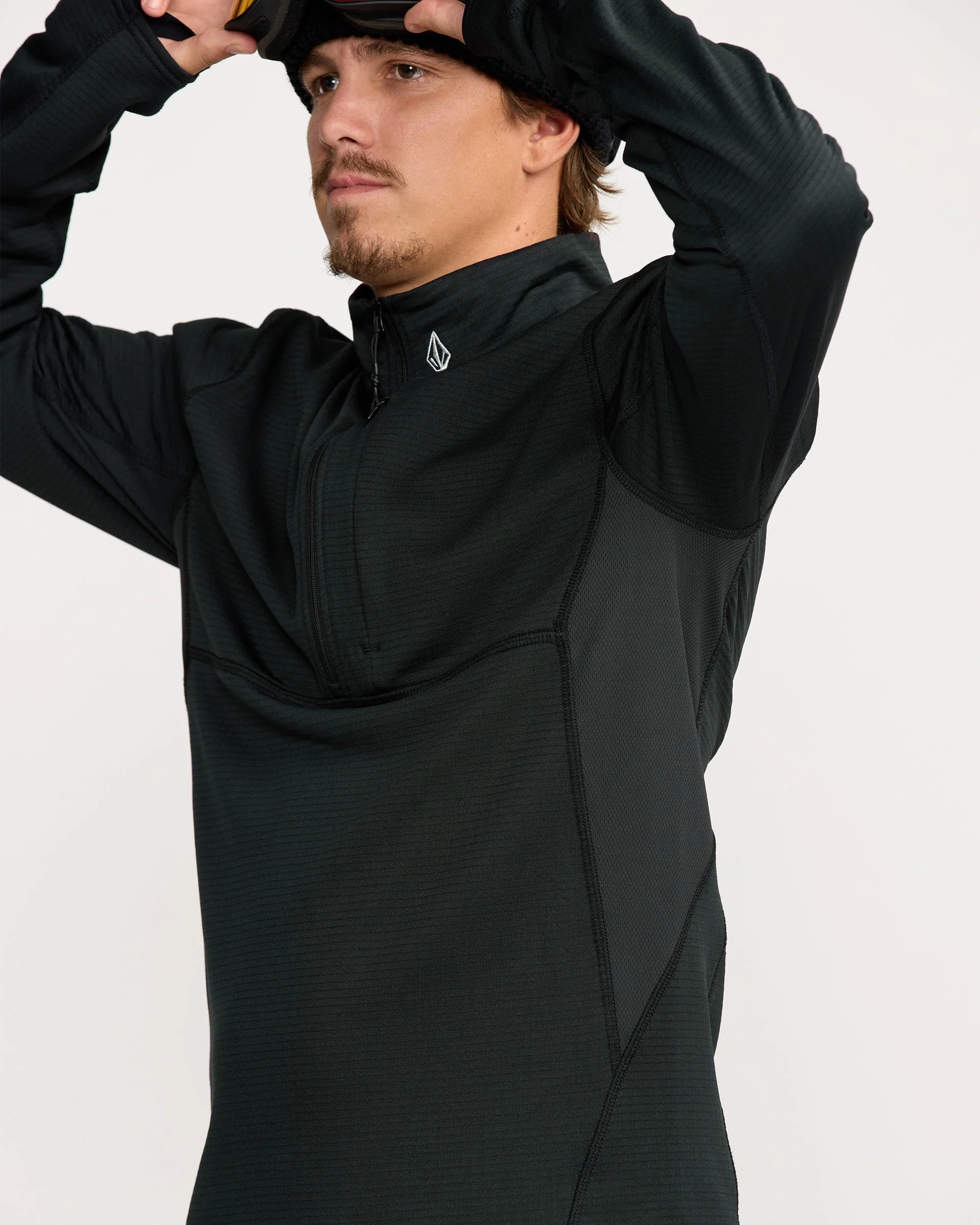 Men's Gridlock Mockneck - Image 3