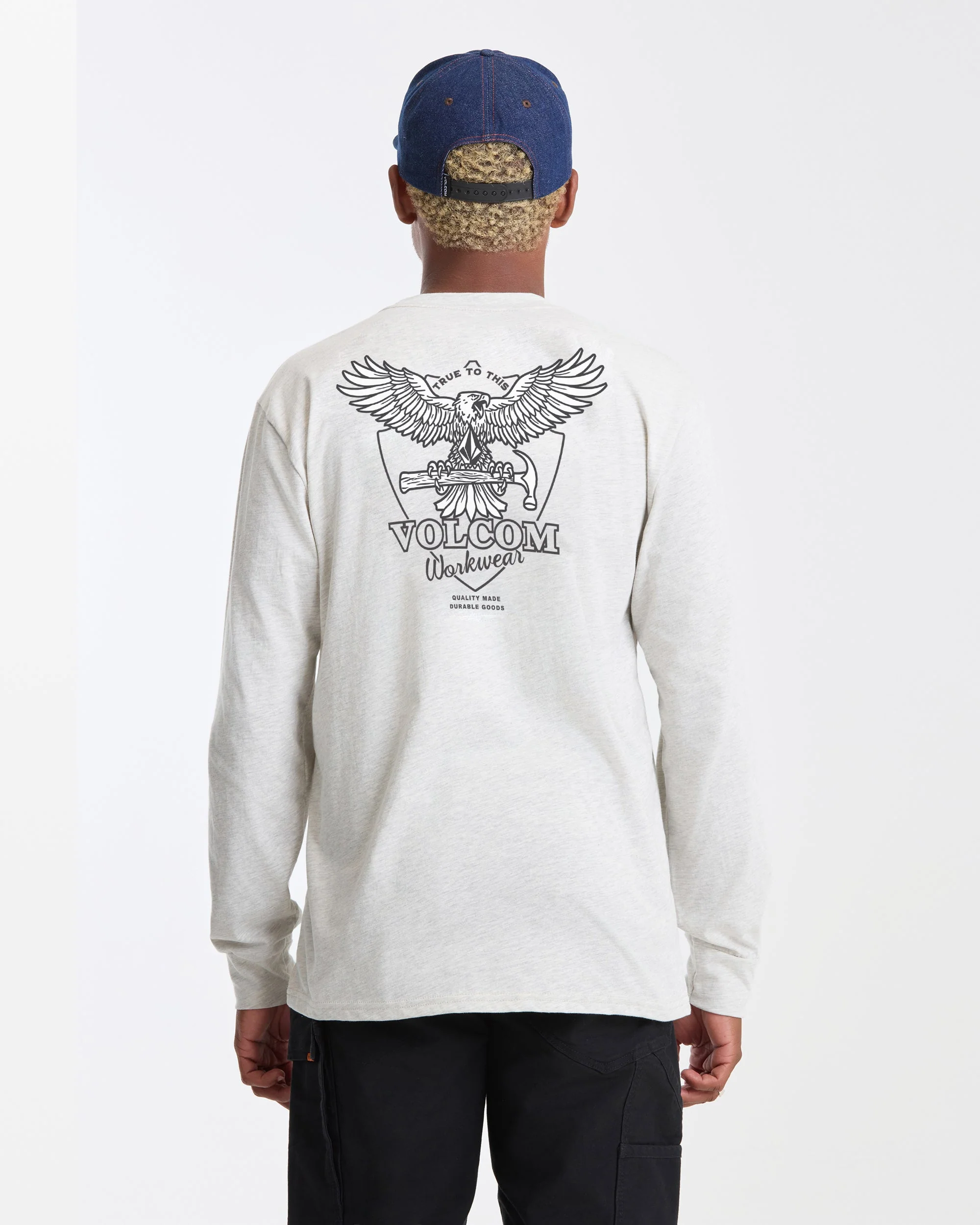 Men's Hammered Long Sleeve Tee - Image 2