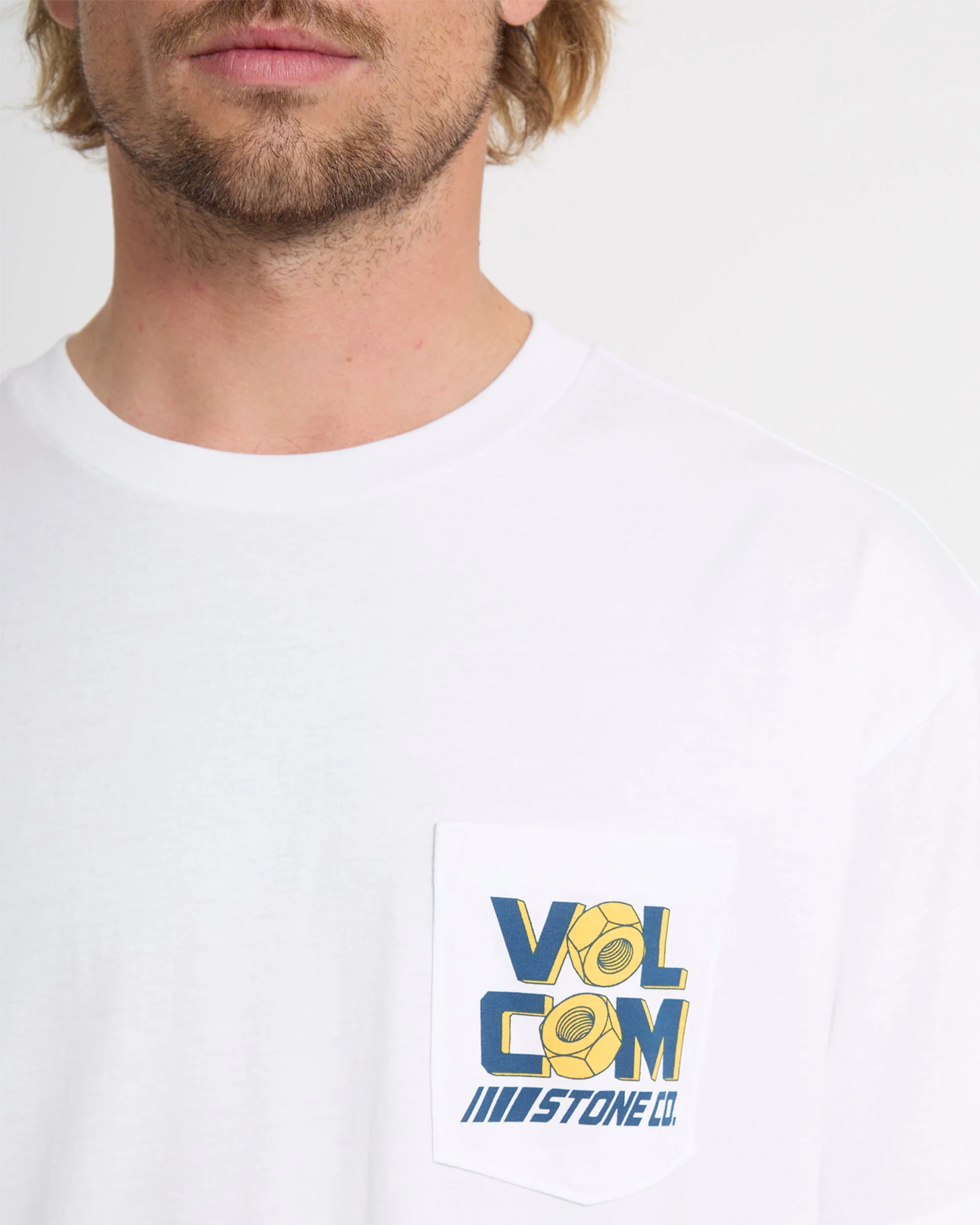 Men's Parted Out Pocket Short Sleeve Tee - Image 3