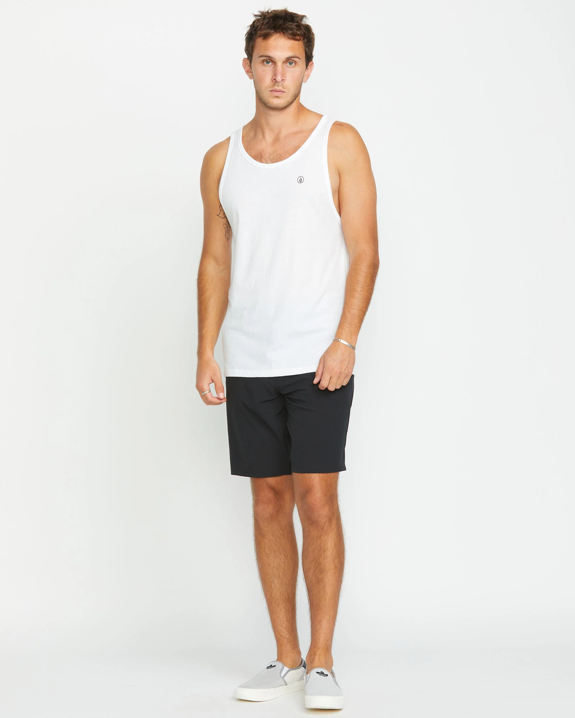 Men's Solid Heather Tank - Image 5
