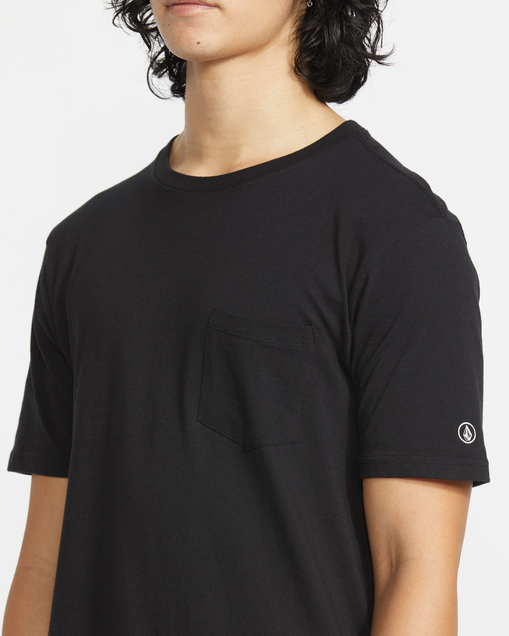 Men's Solid Short Sleeve Tee Pocket Tee - Image 11