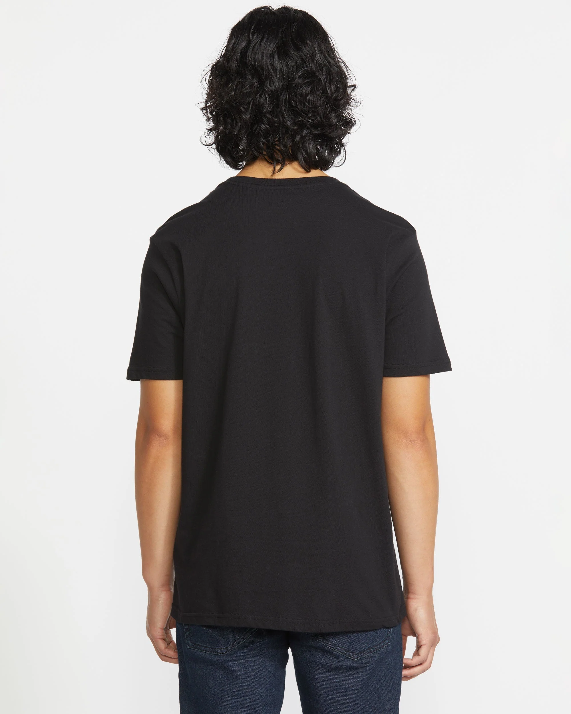 Men's Solid Short Sleeve Tee Pocket Tee - Image 2