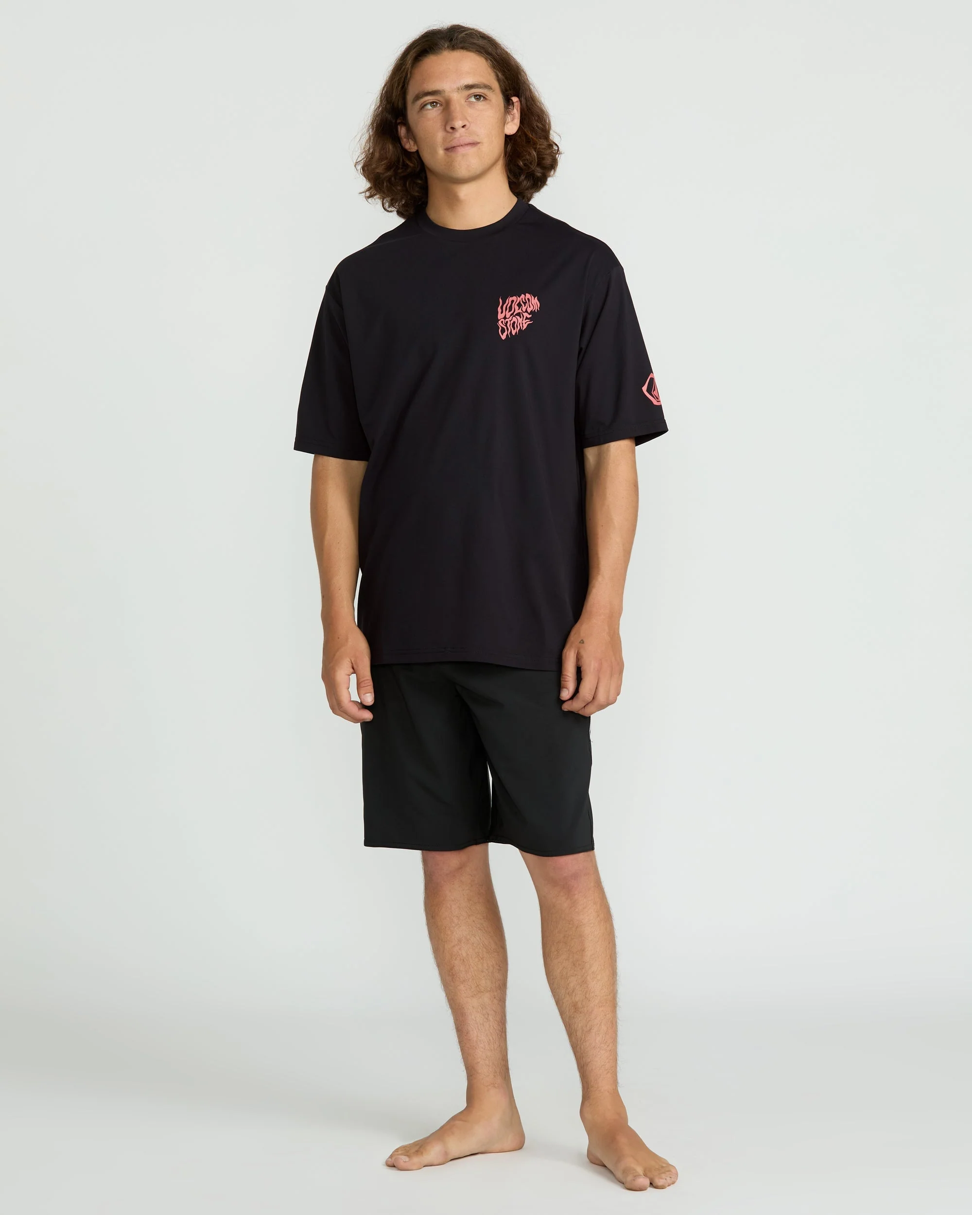 Men's Wavvyyy Surf Short Sleeve Tee Thrashguard - Image 5