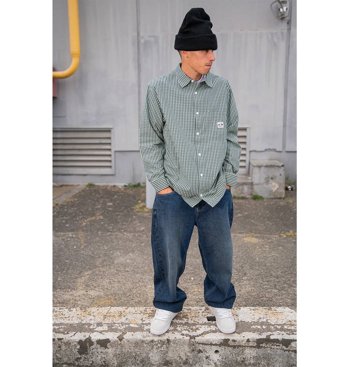 Men's Worker Baggy Denim Double That Jeans - Image 3