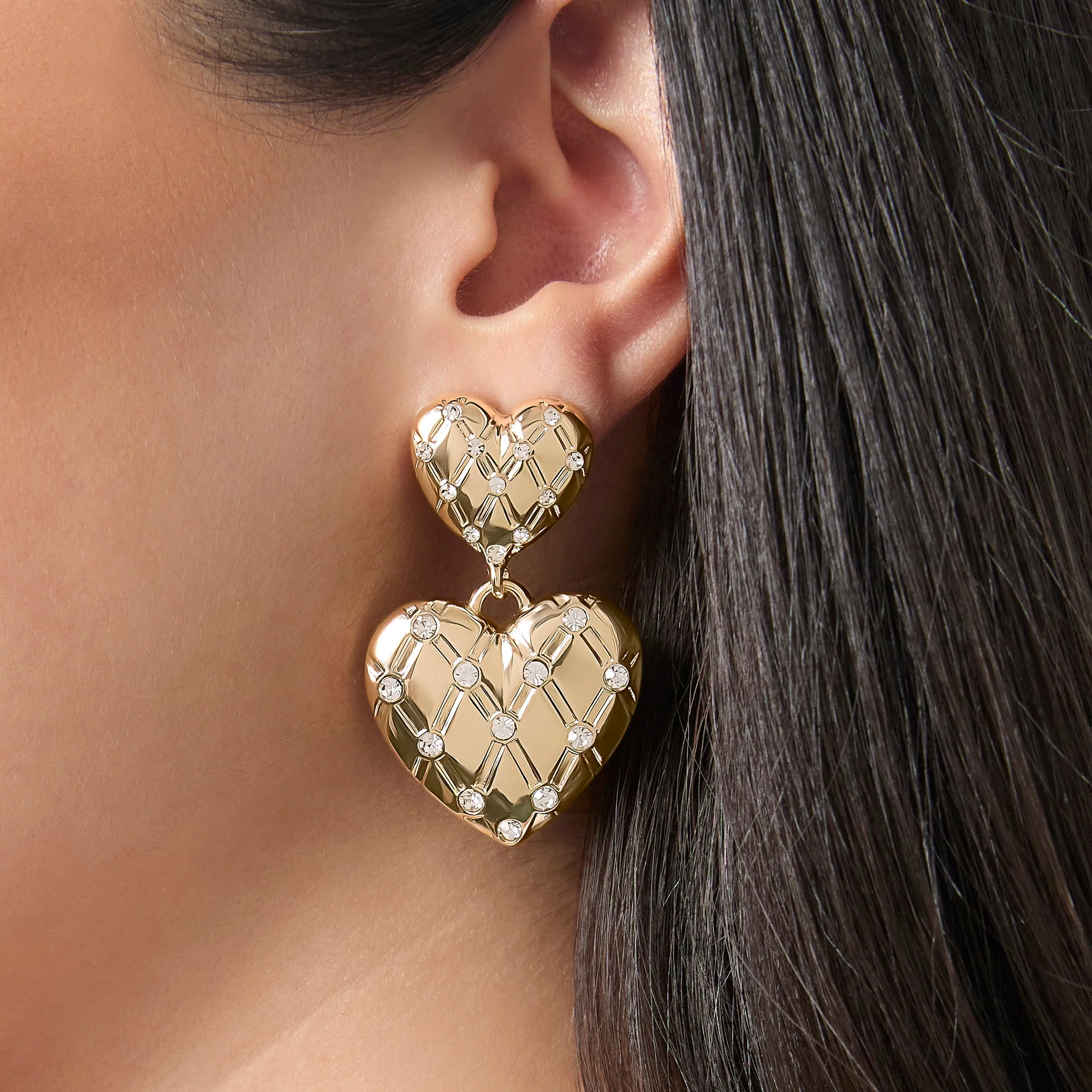 Padlock Heart & Key Necklace - Image 2