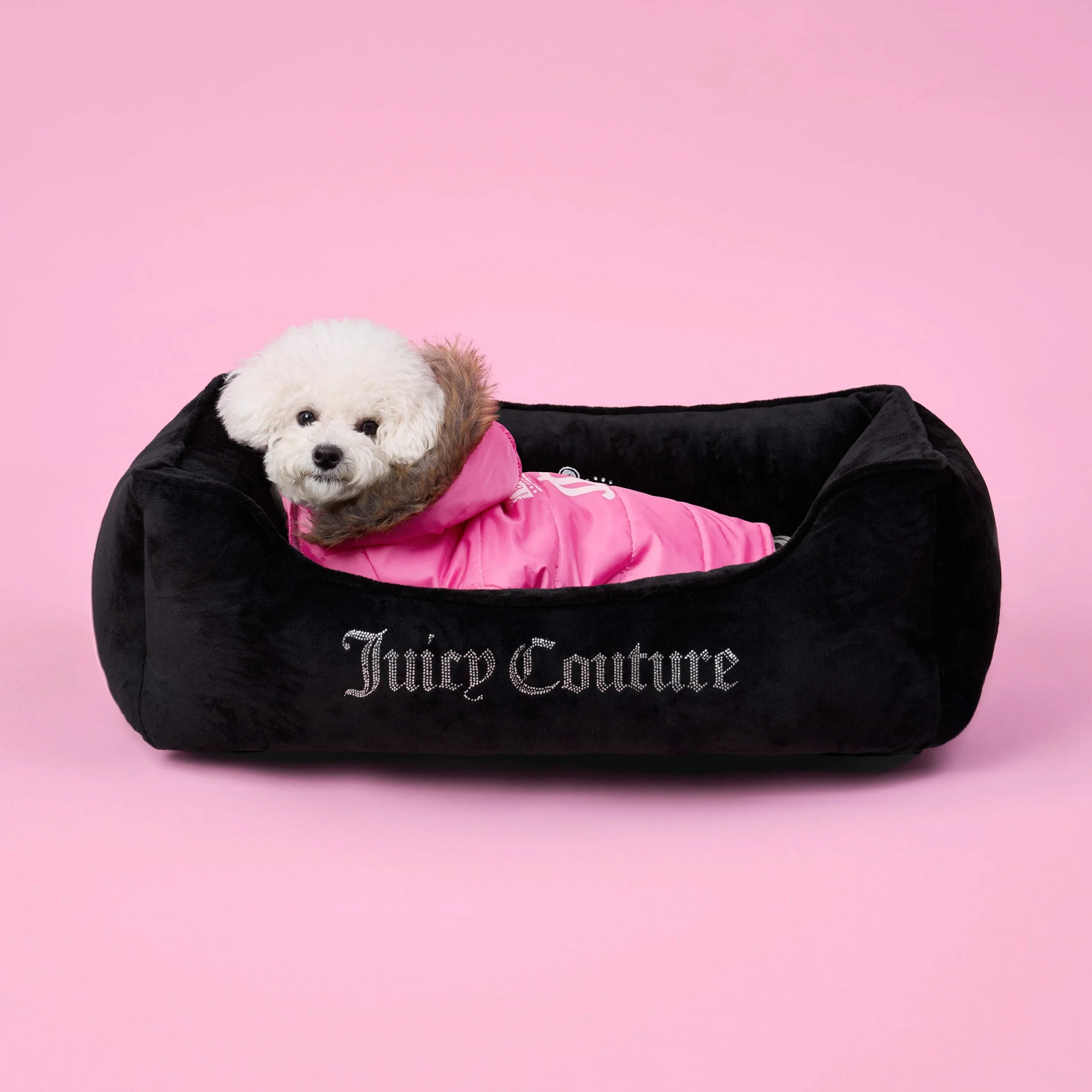 Pet Faux Fur Hooded Jacket - Image 7