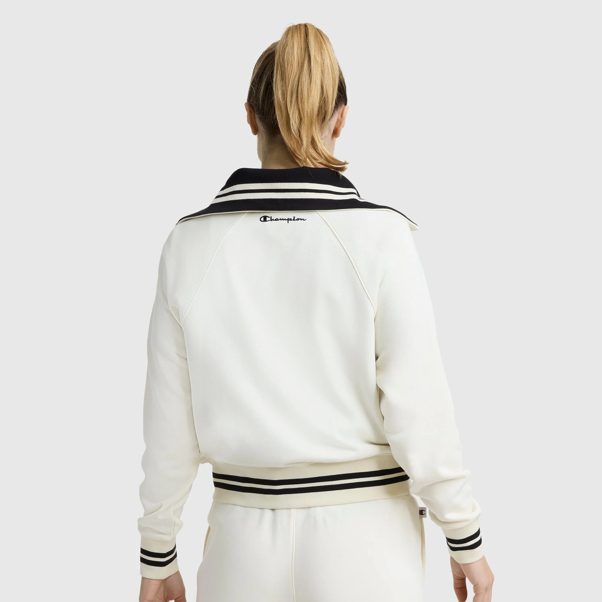Pitcher Full-Zip Mockneck Top, C Logo - Image 2