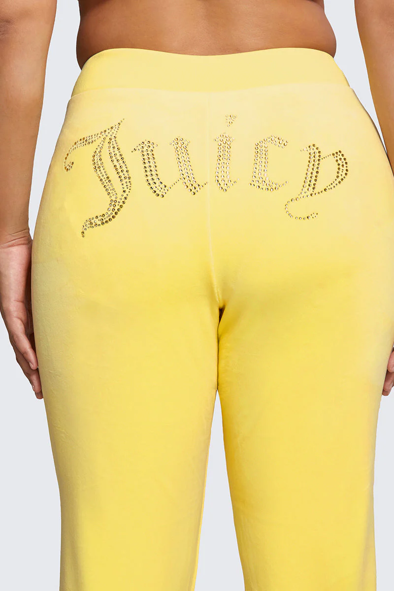 Plus-Size OG Big Bling Velour Track Pants - Image 3