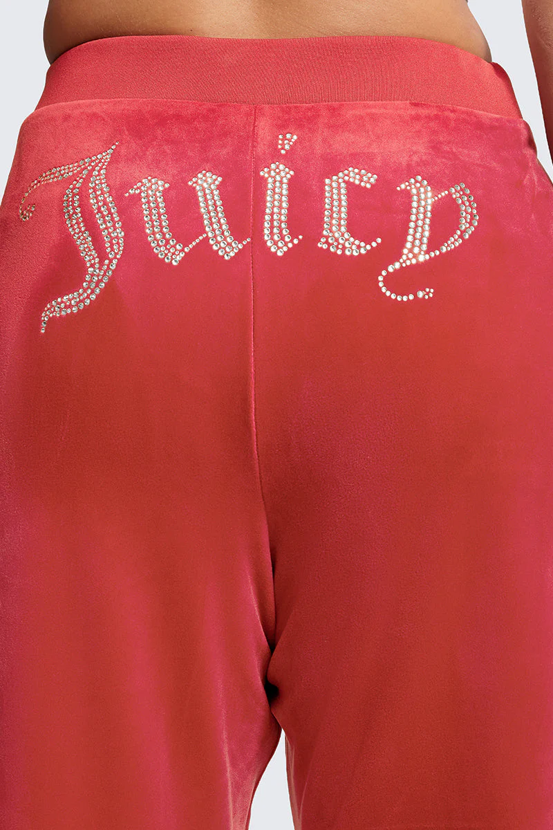 Plus-Size OG Big Bling Velour Track Pants - Image 3