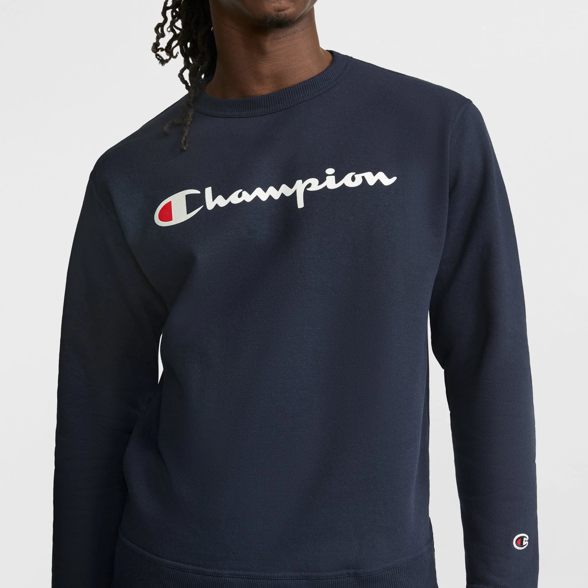 Powerblend Crewneck Sweatshirt, Script Logo