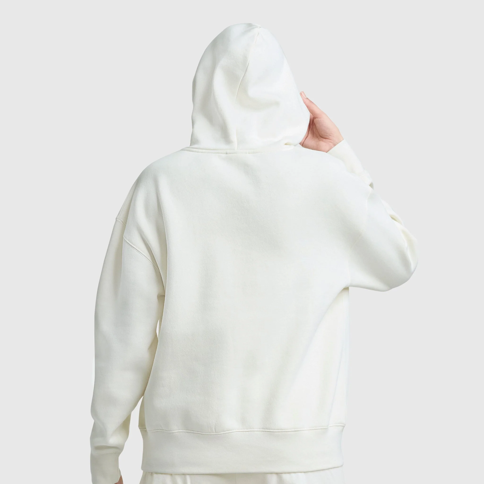 Powerblend Freshman Hoodie, Embroidered Script Logo - Image 5