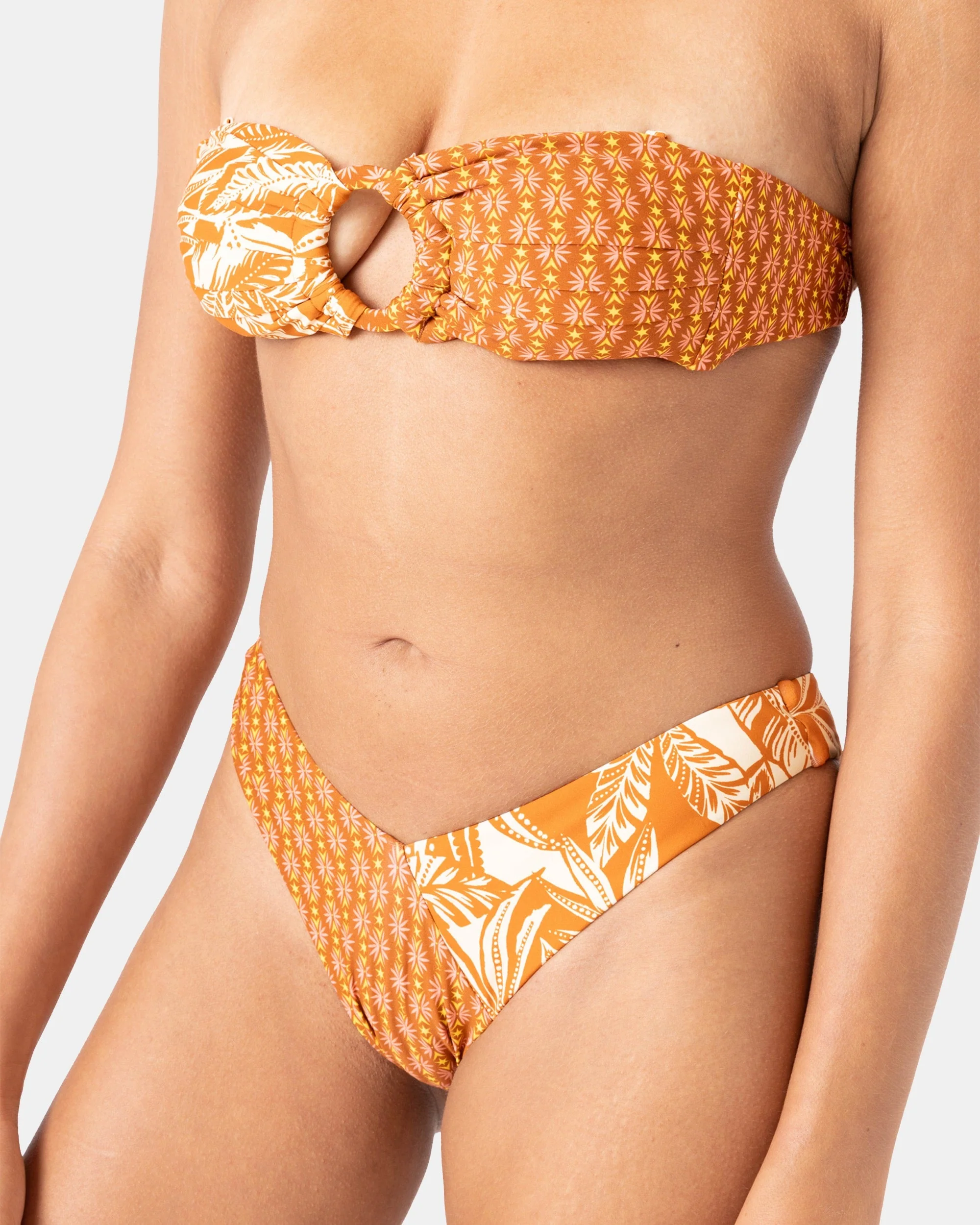Ray Of Sunshine Ring Bandeau Bikini Top - Image 6