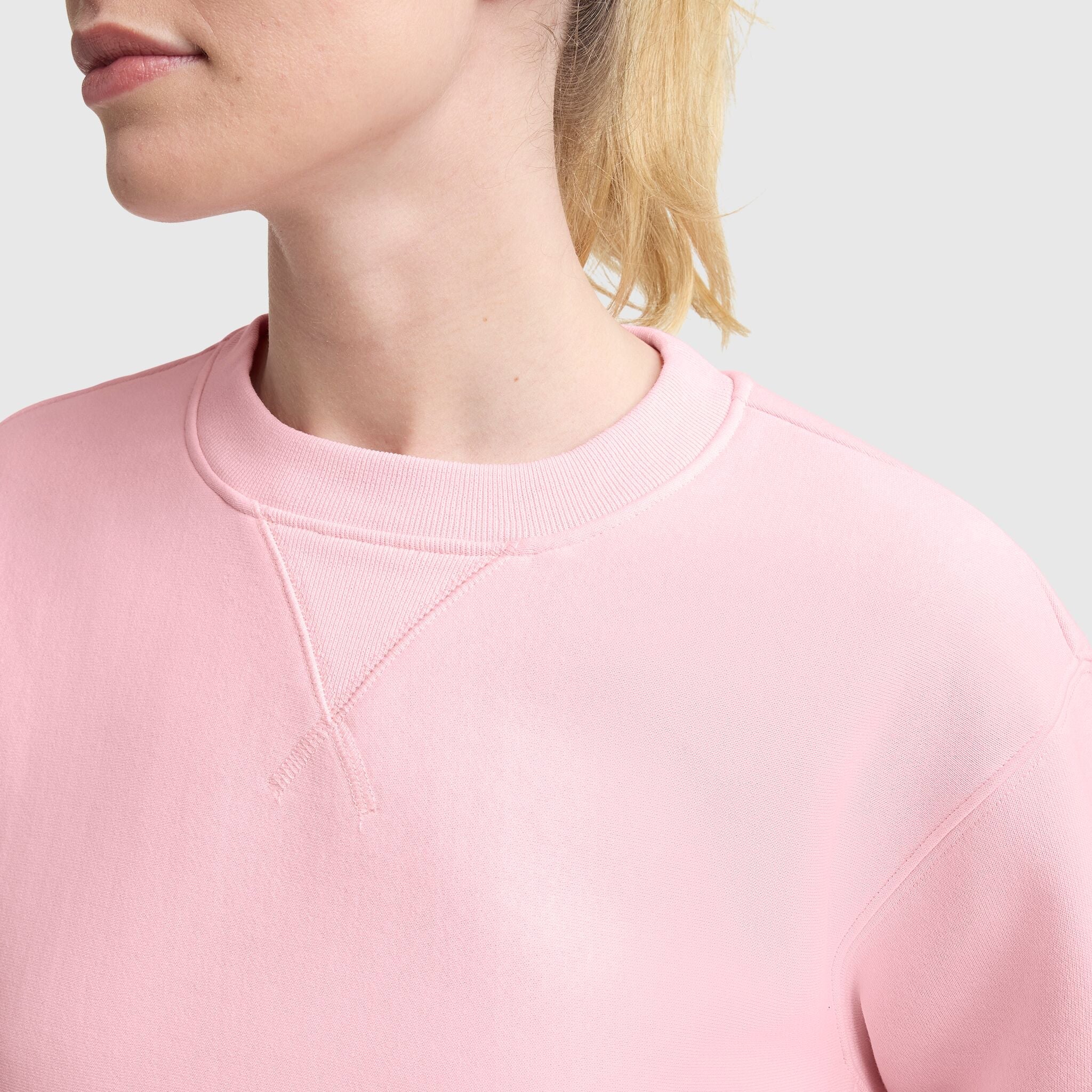 Reverse Weave Crew Neck Sweatshirt - Image 3