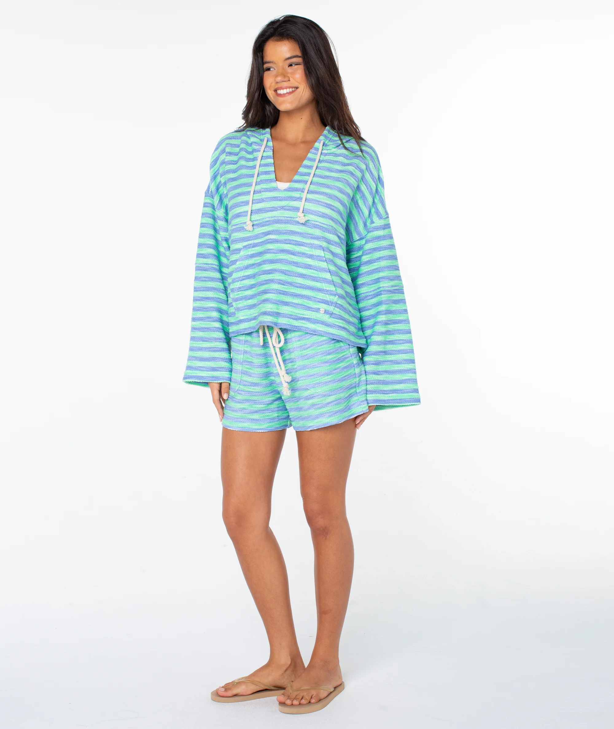 Rich Coast Stripe Hoodie - Image 5