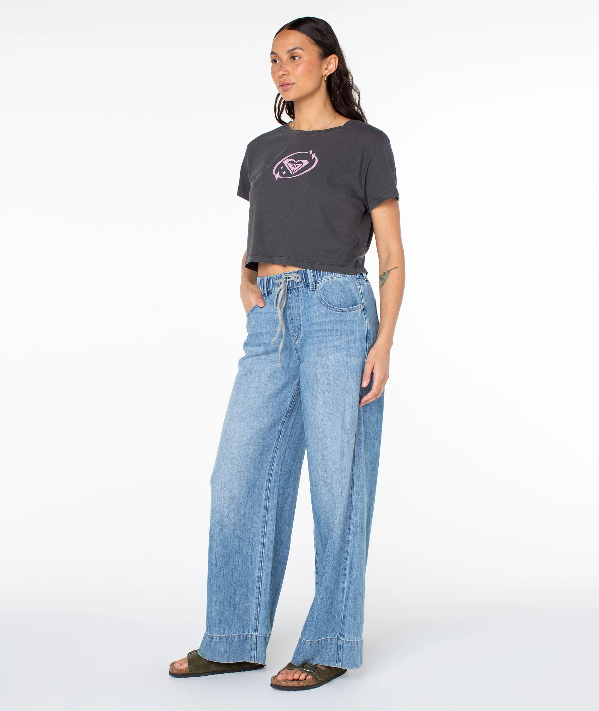 Saturn Classic Cropped Boxy Tee - Image 5