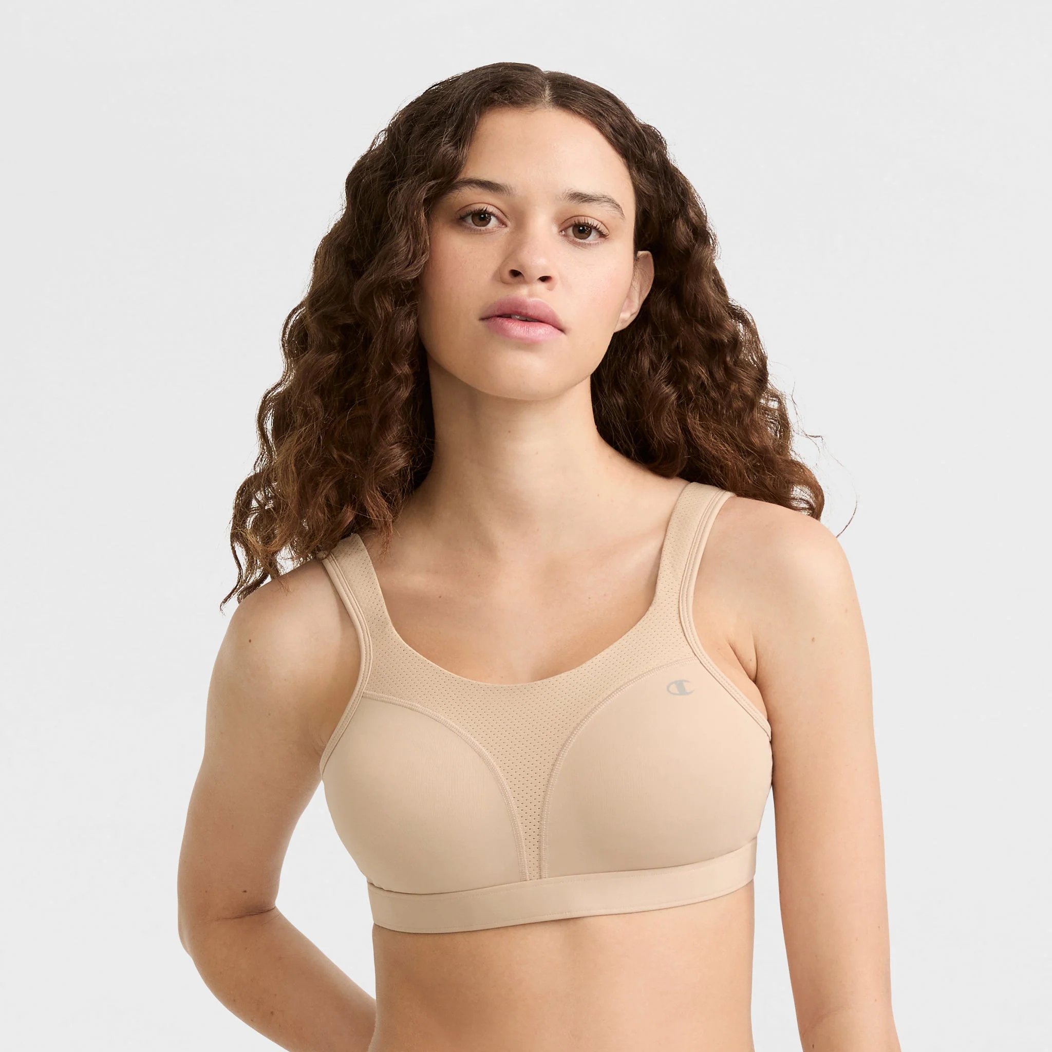 Spot Comfort High-Impact Sports Bra, C Logo