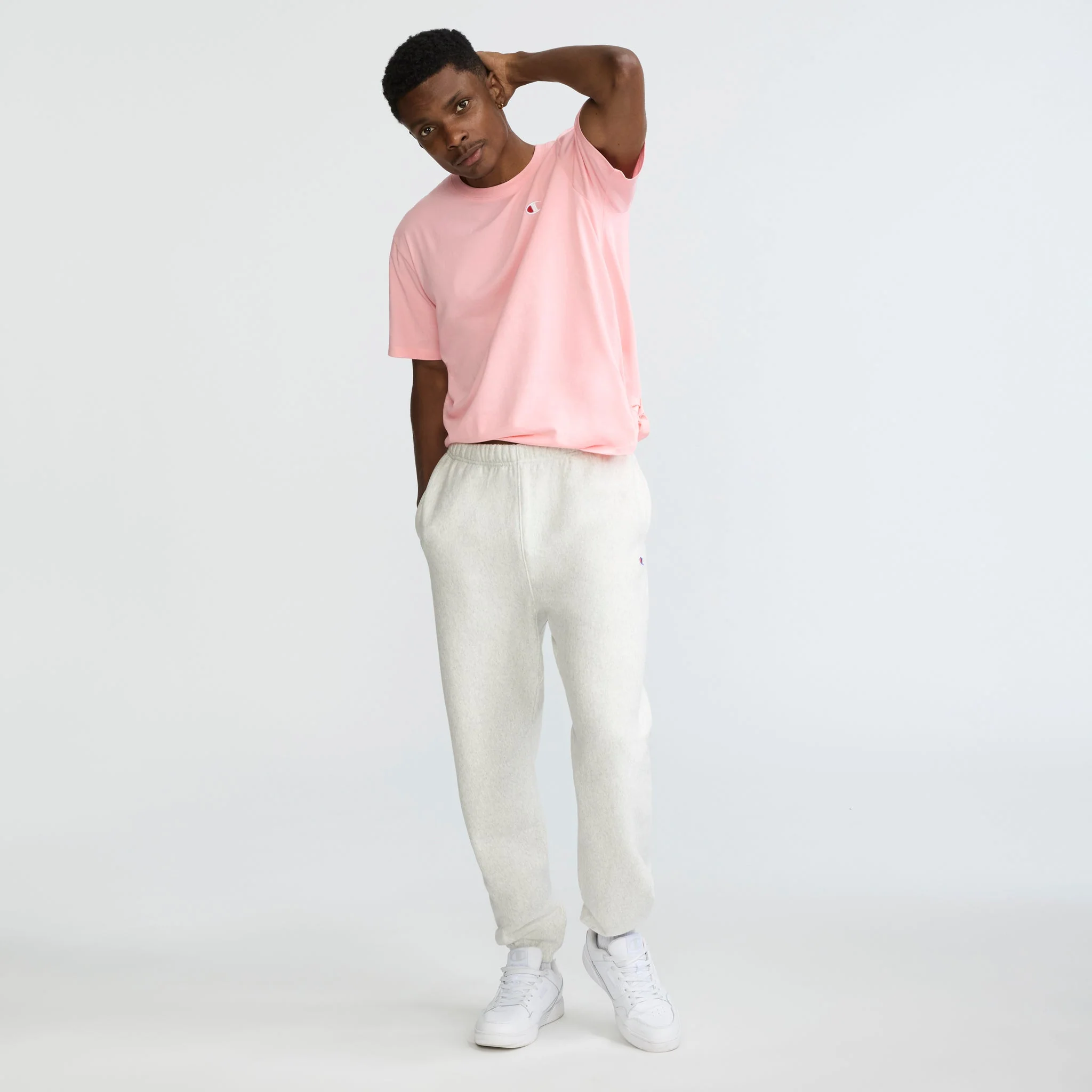 Reverse Weave Small Logo Cinched Sweatpants - Image 4