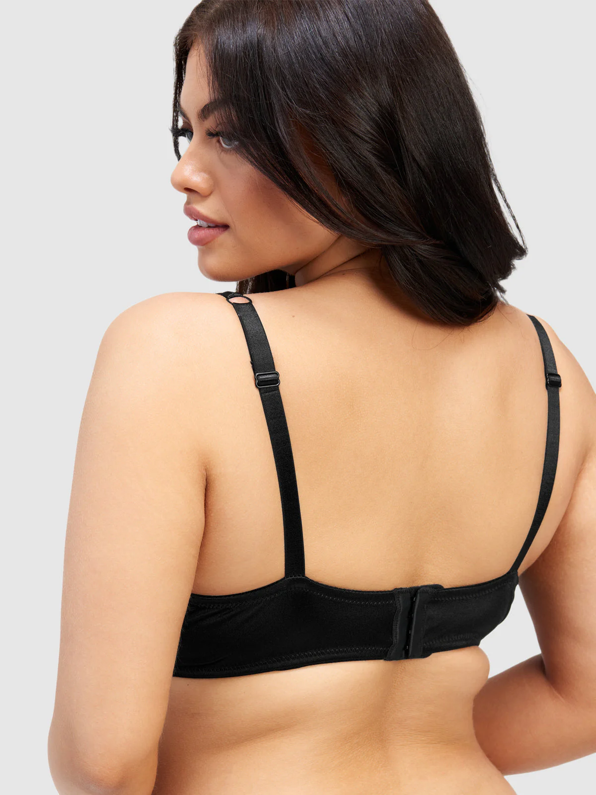 Va Va Voom Satin Full Figure Push Up Bra - Image 2