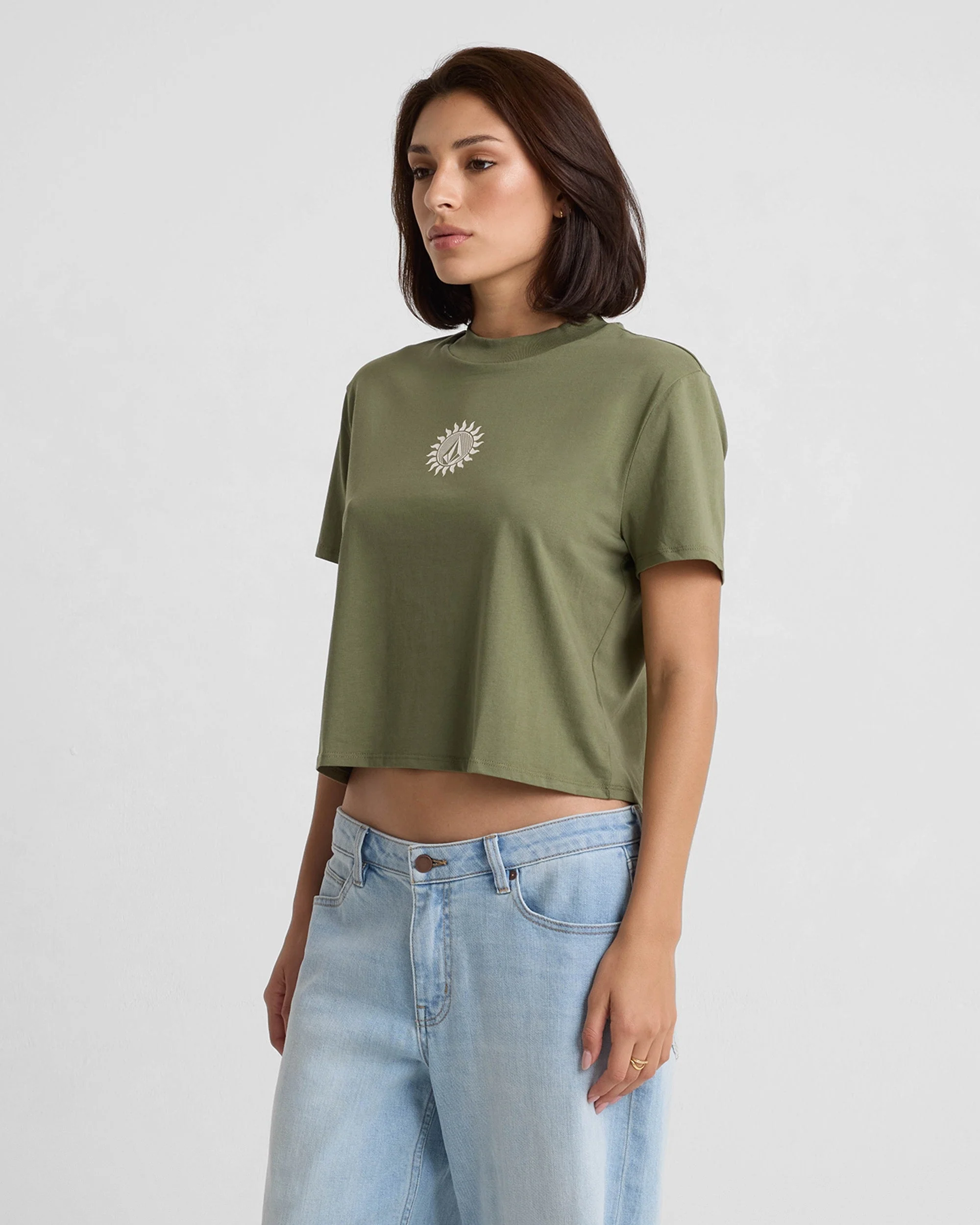 Women's Dial Crop Tee - Image 3