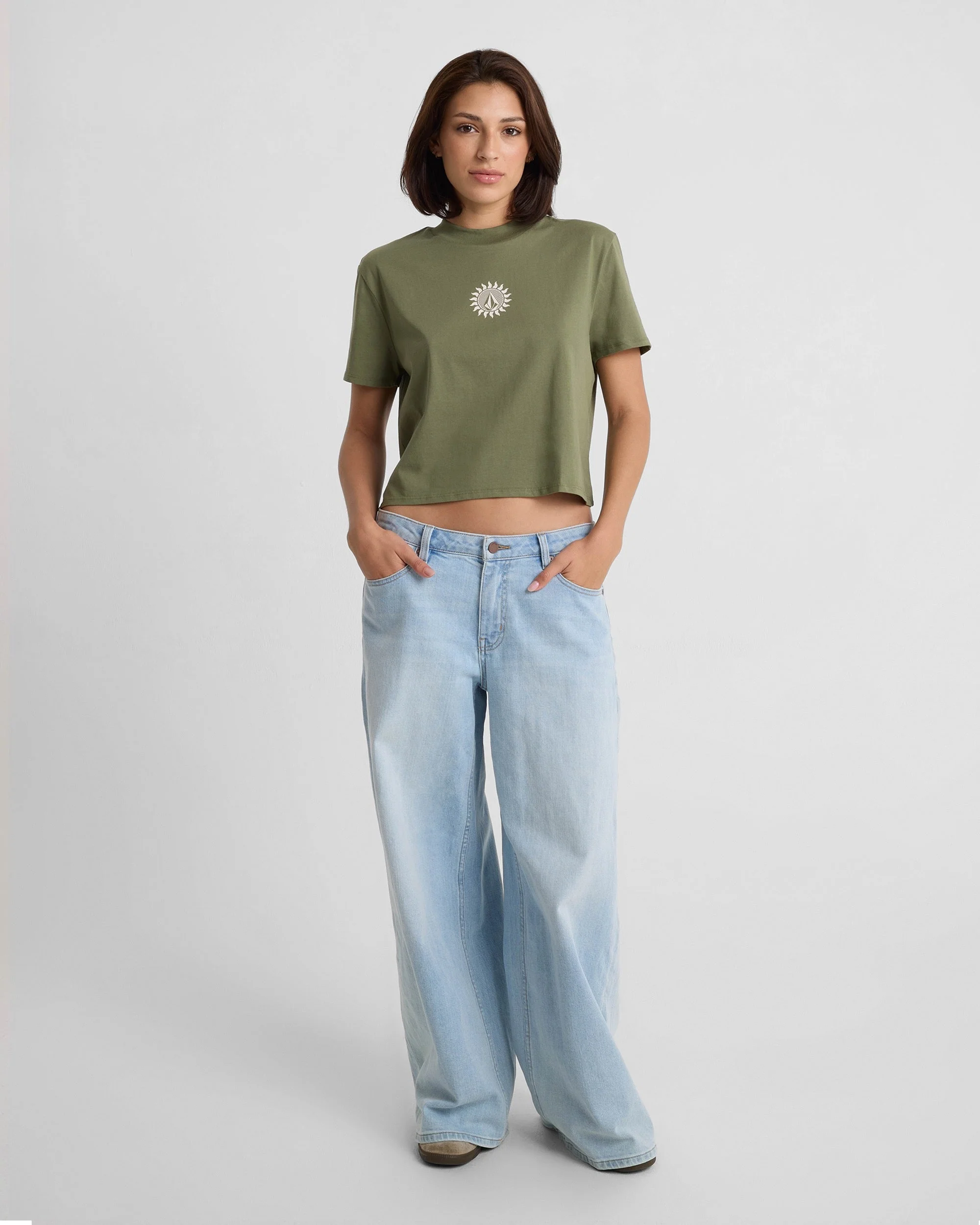 Women's Dial Crop Tee - Image 4