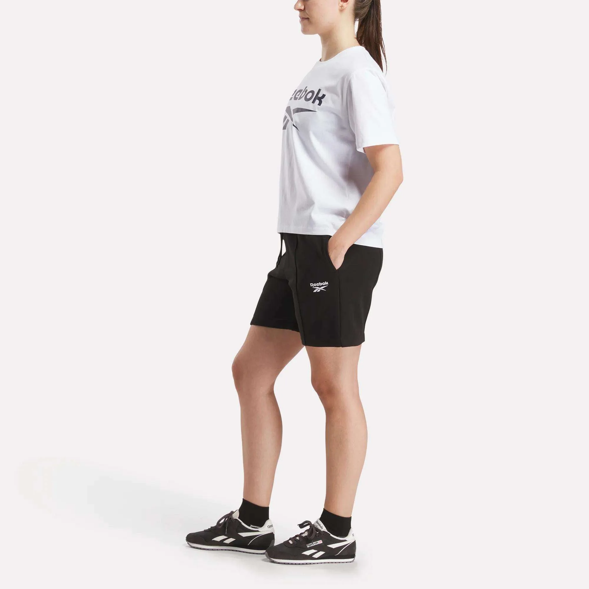 Women's Pintuck Long Shorts - Image 2