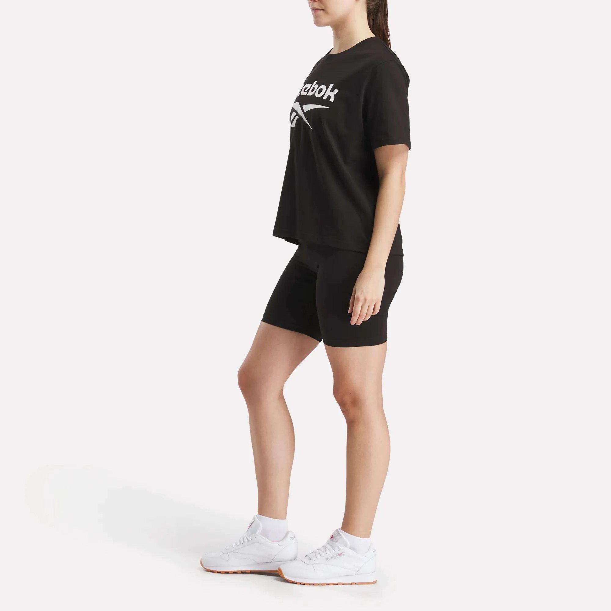 Women's Small Logo Cycle Shorts - Image 2